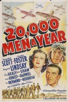 20,000 Men a Year movie poster (1939) Sweatshirt #715368