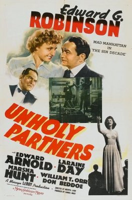 Unholy Partners movie poster (1941) tote bag