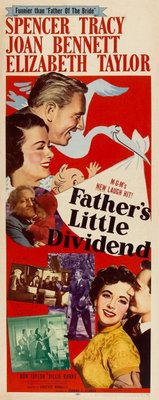 Father's Little Dividend movie poster (1951) poster
