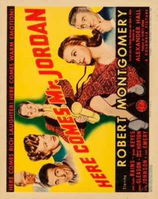 Here Comes Mr. Jordan movie poster (1941) mouse pad