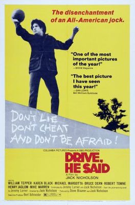 Drive, He Said movie poster (1971) poster
