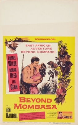 Beyond Mombasa movie poster (1956) mug