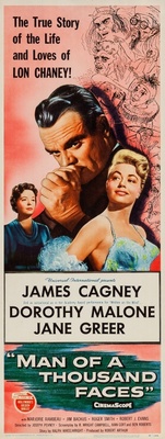 Man of a Thousand Faces movie poster (1957) calendar