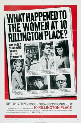 10 Rillington Place movie poster (1971) poster