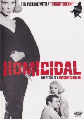 Homicidal movie poster (1961) tote bag