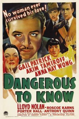 Dangerous to Know movie poster (1938) calendar