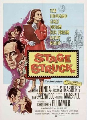 Stage Struck movie poster (1958) tote bag