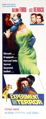 Experiment in Terror movie poster (1962) hoodie