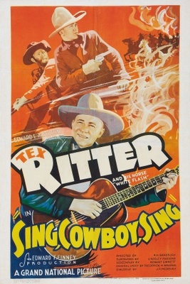 Sing, Cowboy, Sing movie poster (1937) Tank Top