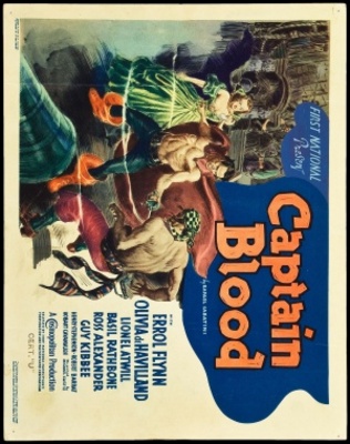 Captain Blood movie poster (1935) mouse pad