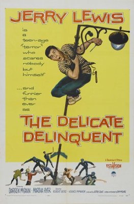 The Delicate Delinquent movie poster (1957) Longsleeve T-shirt