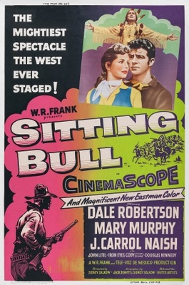 Sitting Bull movie poster (1954) tote bag