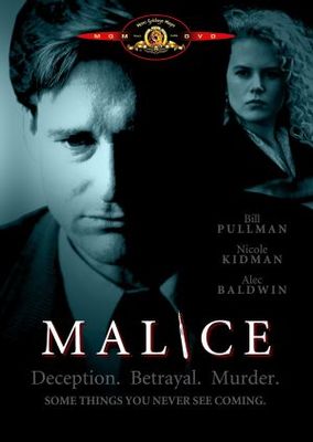 Malice movie poster (1993) tote bag