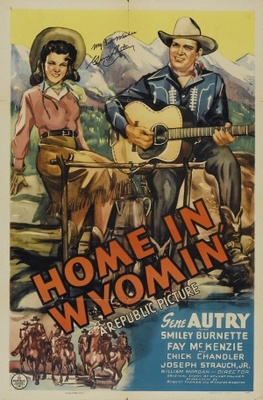 Home in Wyomin' movie poster (1942) tote bag