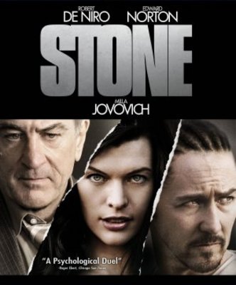 Stone movie poster (2010) mouse pad