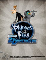 Phineas and Ferb: Across the Second Dimension movie poster (2011) Longsleeve T-shirt #708392