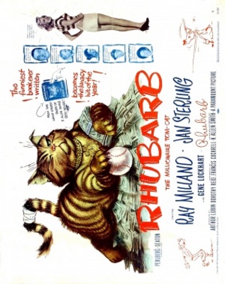 Rhubarb movie poster (1951) poster