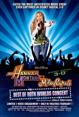 Hannah Montana/Miley Cyrus: Best of Both Worlds Concert Tour movie poster (2008) Longsleeve T-shirt