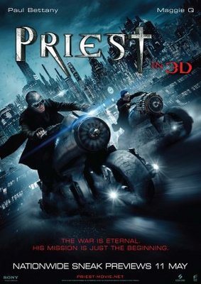 Priest movie poster (2011) mouse pad