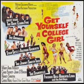 Get Yourself a College Girl movie poster (1964) Poster MOV_0exzucwf