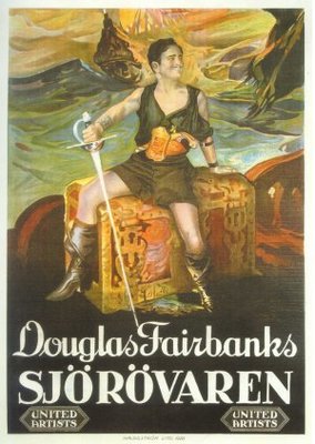 The Black Pirate movie poster (1926) Sweatshirt
