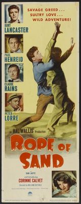Rope of Sand movie poster (1949) poster