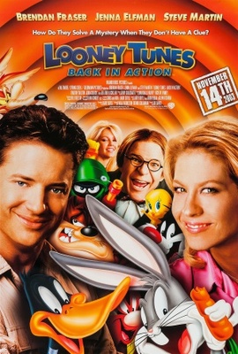 Looney Tunes: Back in Action movie poster (2003) calendar