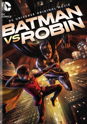Batman vs. Robin movie poster (2015) tote bag