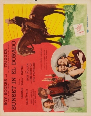 Sunset in El Dorado movie poster (1945) poster