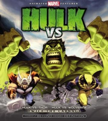 Hulk Vs. movie poster (2009) mouse pad