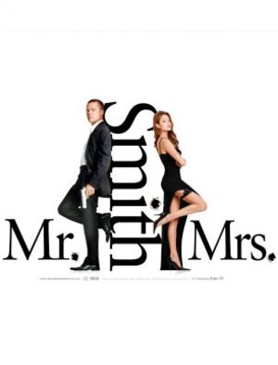 Mr. & Mrs. Smith movie poster (2005) mouse pad