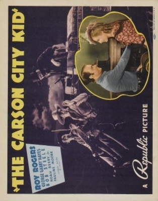 The Carson City Kid movie poster (1940) mouse pad