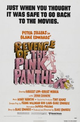 Revenge of the Pink Panther movie poster (1978) calendar