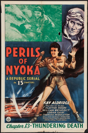 Perils of Nyoka movie poster (1942) mouse pad