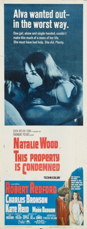 This Property Is Condemned movie poster (1966) poster