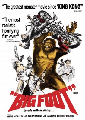 Bigfoot movie poster (1970) Poster MOV_102e31b1