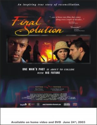 Final Solution movie poster (2001) hoodie