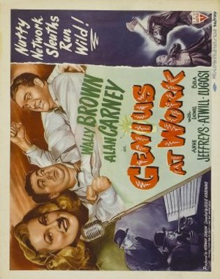 Genius at Work movie poster (1946) poster