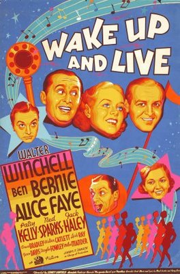 Wake Up and Live movie poster (1937) calendar