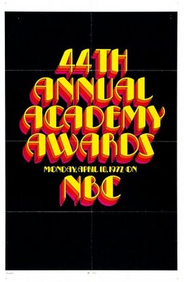 The 44th Annual Academy Awards movie poster (1972) Poster MOV_10510b85