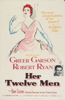 Her Twelve Men movie poster (1954) Tank Top