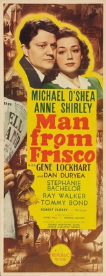 Man from Frisco movie poster (1944) Sweatshirt
