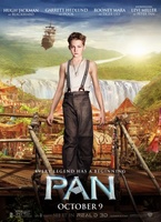 Pan movie poster (2015) t-shirt #MOV_1068a41c