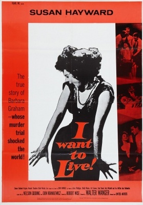 I Want to Live! movie poster (1958) poster