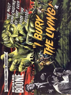 I Bury the Living movie poster (1958) tote bag