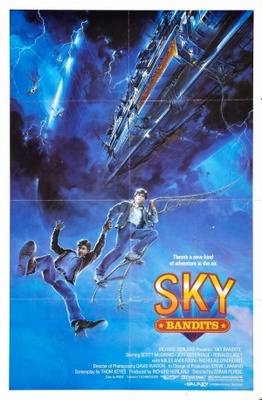 Sky Bandits movie poster (1986) Mouse Pad MOV_10881118