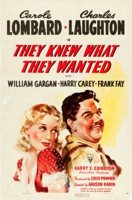 They Knew What They Wanted movie poster (1940) poster