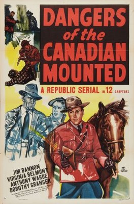 Dangers of the Canadian Mounted movie poster (1948) calendar