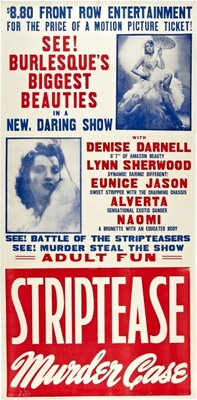 The Strip Tease Murder Case movie poster (1950) poster