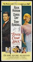 Lover Come Back movie poster (1961) Poster MOV_10eda66b